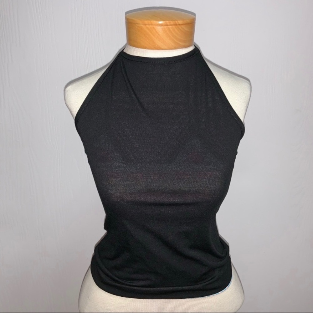 Black & Aztec Print Top - Picture 2 of 7